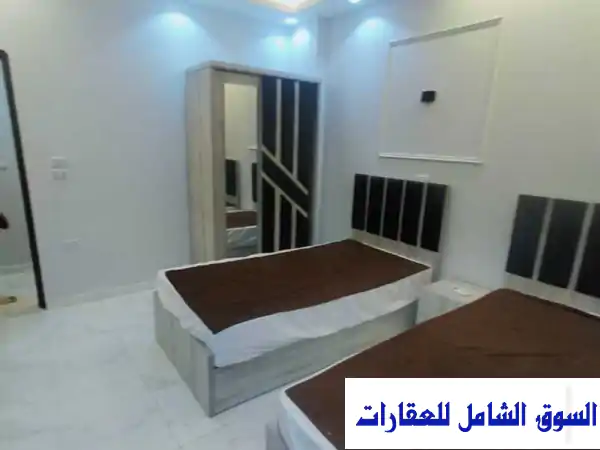 استوديو مفروش فاخر للإيجار في 6 أكتوبر - الحي الأول -...