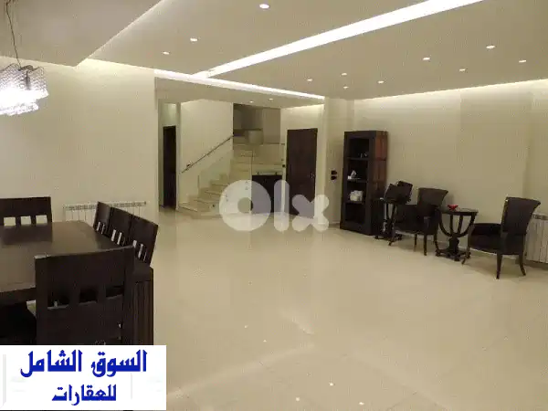 شقة دوبلكس فاخرة للإيجار في جونية بإطلالة...