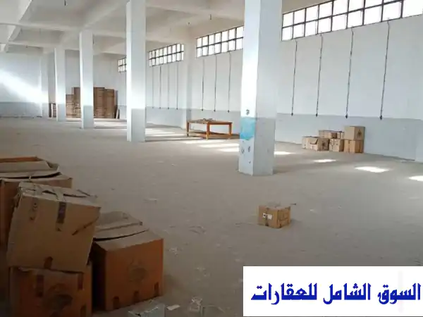 مصنع جاهز للإنتاج - 3000 متر، 1700 جمالون، برج العرب -...