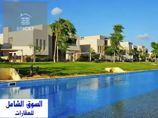 شاليه فاخر مطل على بحيرة هاسيندا ويست (ماستيك) -...