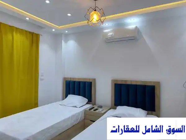 ستوديو مفروش فاخر للإيجار في 6 أكتوبر - مثالي للطلاب والموظفين!