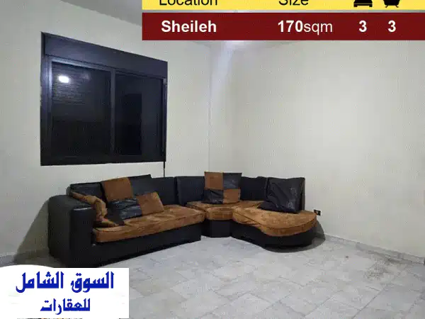 شقة شيليه 170 متر²، موقع متميز بإطلالة بانورامية...