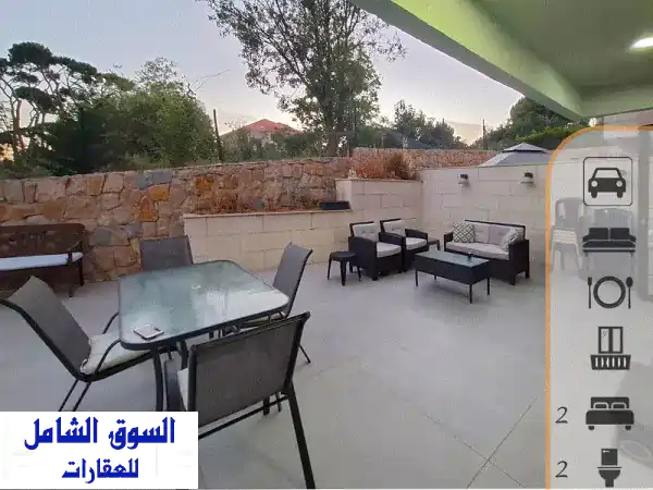 شاليه فاخر 105 متر + تراس 100 متر في بولونيا - مروج...
