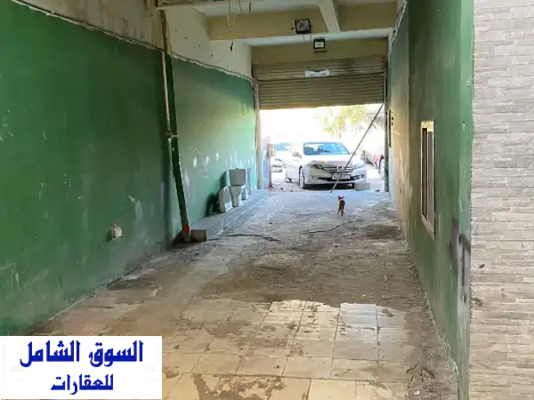 مستودع للإيجار في حمالة - 450 متر مربع، موقع مثالي لأعمالك!