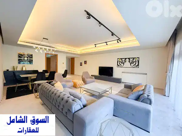شقة فاخرة للإيجار في وسط بيروت - مساحة واسعة وأثاث...