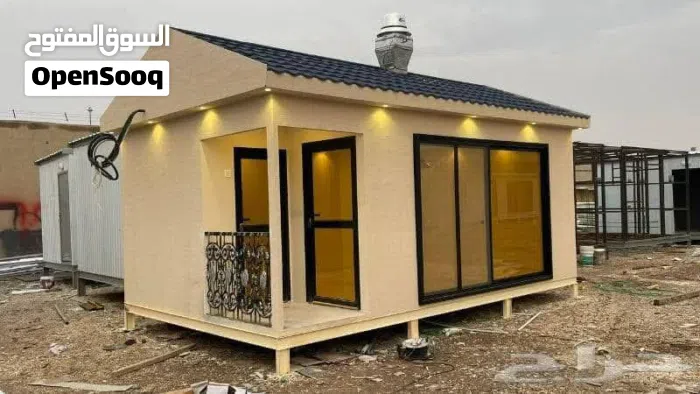 بيوت جاهزه كرفانات للبيع كنتيرات متنقل للبيع...