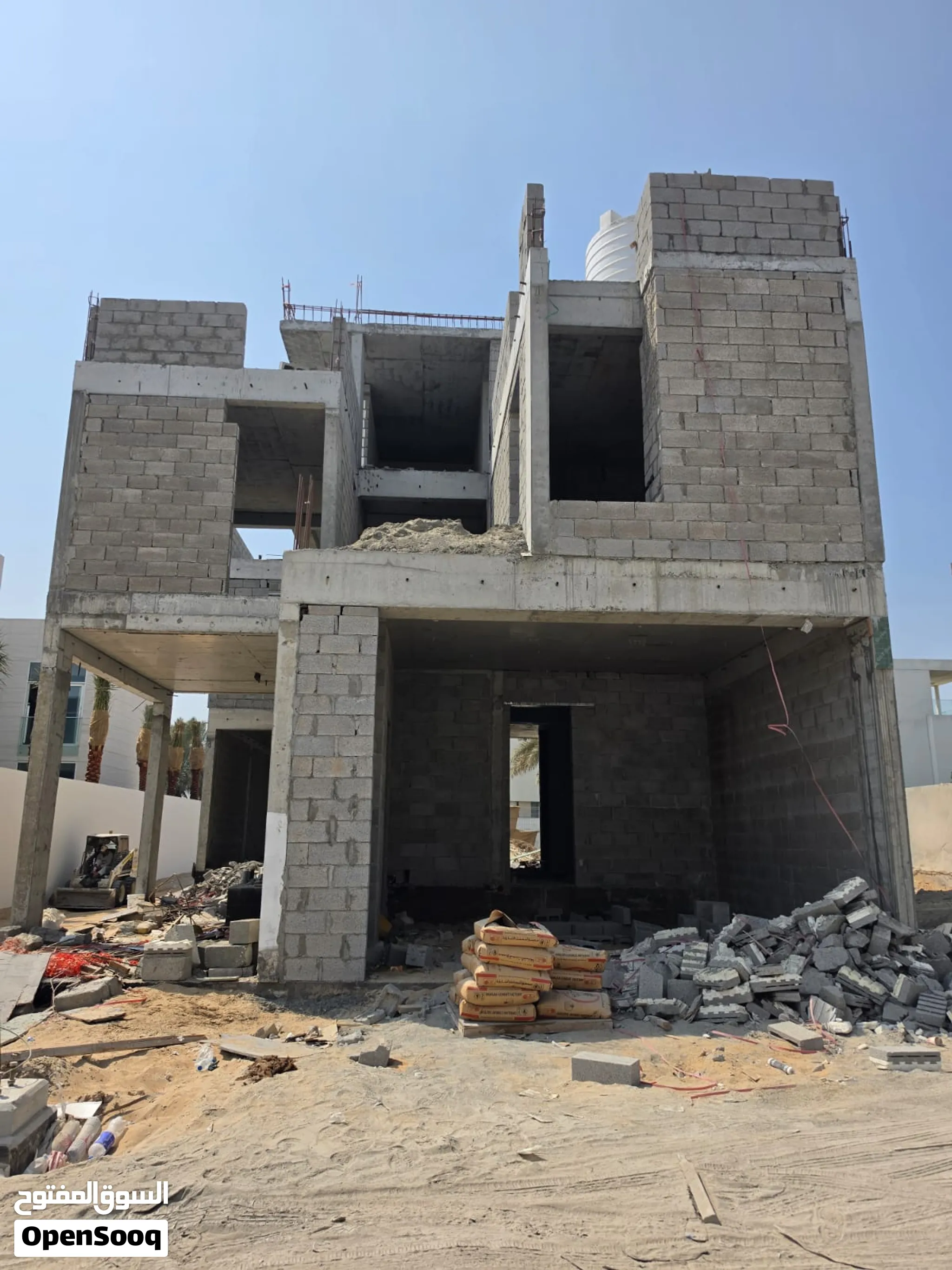 Town house Villa for sale Al Zorah city Ajman Corner until