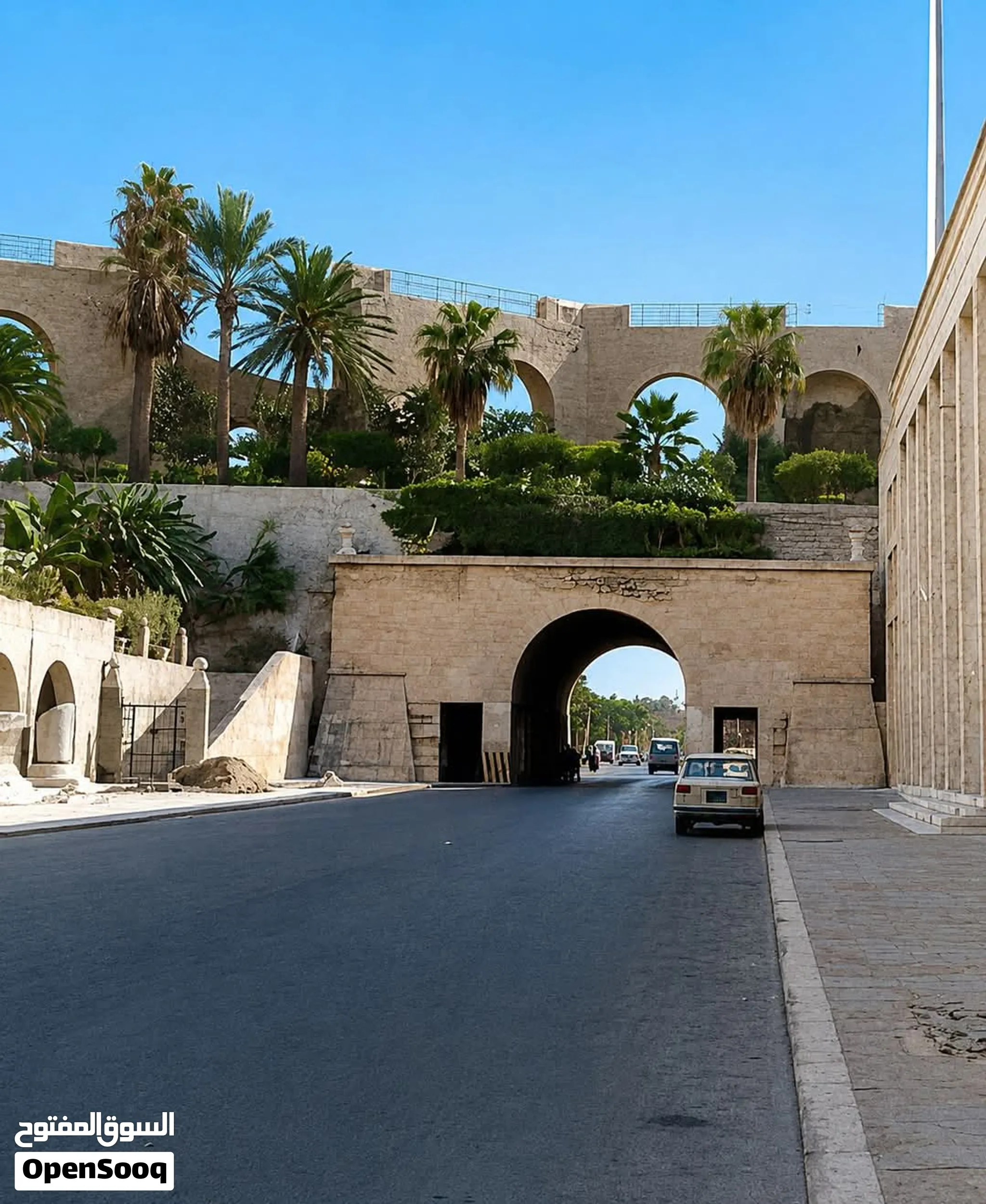 قطعة ارض400م واجهتان سكنيه استثماريه بزناته الجديده قرب مسجد انس ابن مالك موقع ممتاز جدا