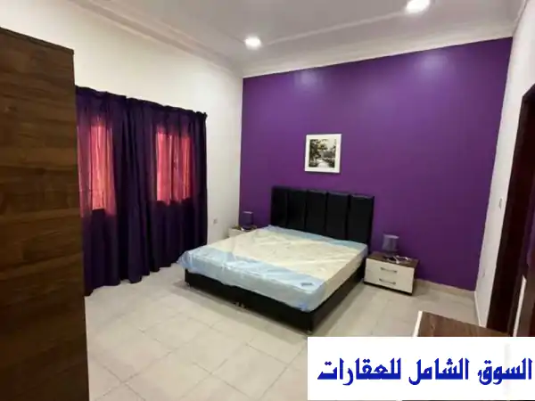 عش الرفاهية والراحة! شقة مفروشة بالكامل للايجار في المعمورة | شاملة الفواتير والإنترنت + شهر مجاني