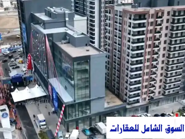 امتلك مكتبك التجاري الفاخر: هوم أوفيس للبيع في قلب بورصة – مجمع بشيول بتمويل عقاري | إطلالات بانورامية واستثمار مضمون