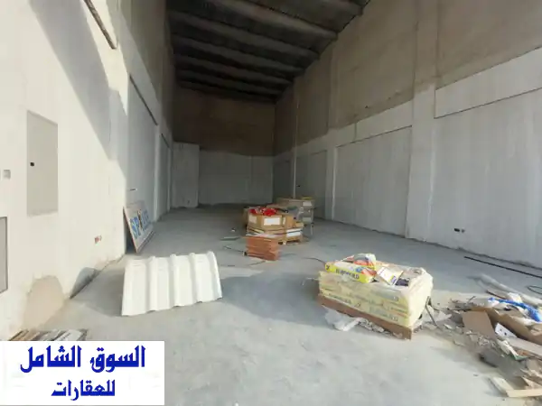 فرصة ذهبية! مستودع حديث للإيجار بالجرف الصناعية 3 | موقع استراتيجي على الشارع الرئيسي