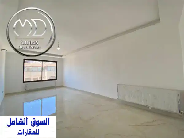 رقم الاعلان 9429 شقة شبه أرضي جديدة للبيع أم السماق مساحة 200م مع تراس وحديقة 200م تشطيبات ديكورات ...