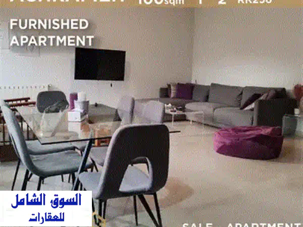 امتلك الفخامة في رومية | شقة مفروشة للبيع 135م² بإطلالة بحرية ساحرة - جاهزة للسكن