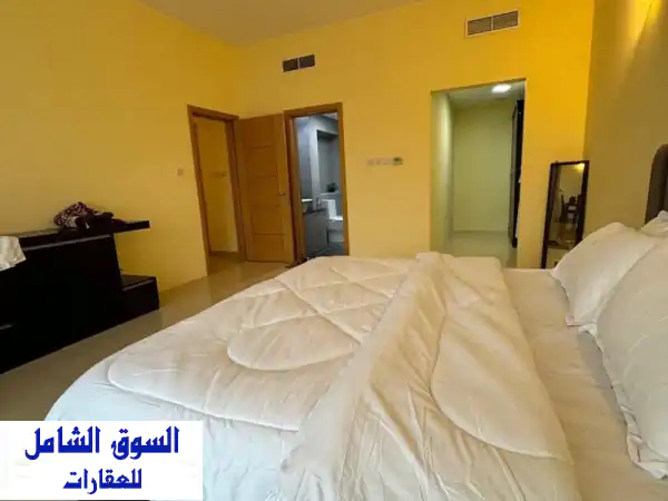 شقة فاخرة للإيجار: جزر أمواج زوايا (2 نوم) إطلالة بحرية بـ 400 د.ب | مفروشة بالكامل وخدمات مميزة