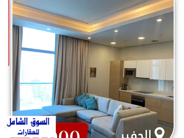 شقة مفروشة فاخرة للبيع في الجفير: إطلالة بحرية...