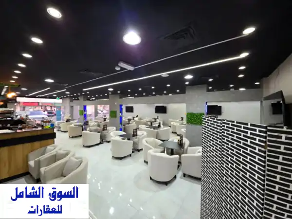 فرصة استثمارية ذهبية: مطعم وكافيه فاخر 'أول ساكن'...