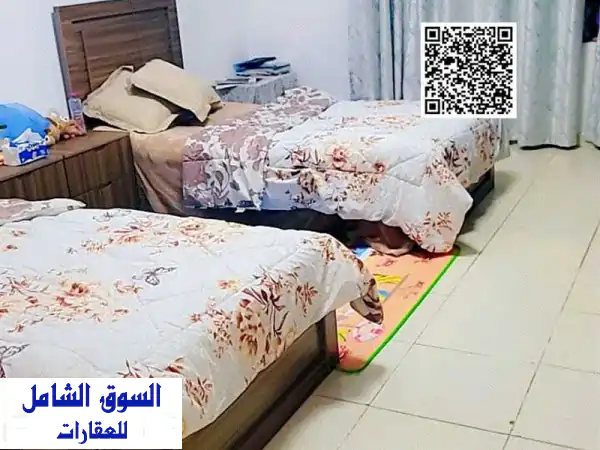 فرصة استثنائية: شقة فاخرة للبيع في أبراج الهورايزون – غرفتين وصالة 1550 قدم بإطلالة بانورامية كاملة وفرش جديد!