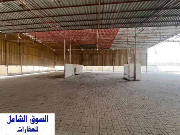 مصنع للإيجار في منطقة الصجعة الصناعية بمساحة...