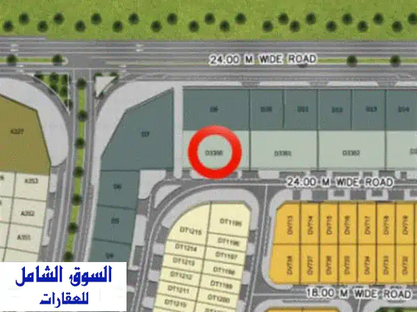 فرصة استثمارية ذهبية: أرض زاوية مميزة G+5 في تلال...