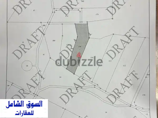 أرض للبيع بمادبا: 7 دونمات | ملاذك الهادئ ومنتجعك...