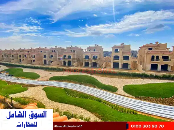 فيلا 286 م للبيع فى العاصمة الادارية الجديدة مقدم 10  فقط