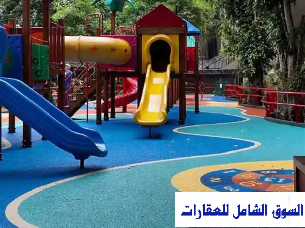 فرصة استثمارية ذهبية: حديقة ألعاب أطفال وبلاي جراوند للبيع في داماك هيلز دبي | ربح 80,000 درهم شهريًا وعائد فوري!