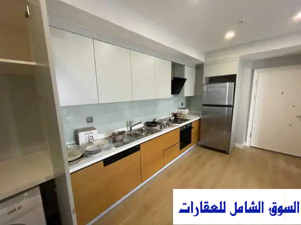 شقة 1+1 مفروشة فاخرة للإيجار السنوي في مجمع Core Living بغجلار إسطنبول - دقيقة لجامعة ألتن باش ومترو محمود بيه!