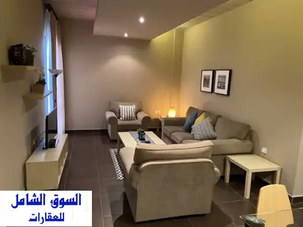 شقة مفروشة للإيجار بالسالمية: غرفتين، مسبح،...