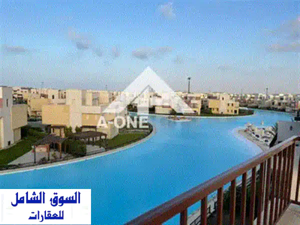 شاليه فاخر 195م للبيع استلام فوري بمارينا مراسي الساحل الشمالي - بأقل سعر وفرصة استثمارية!