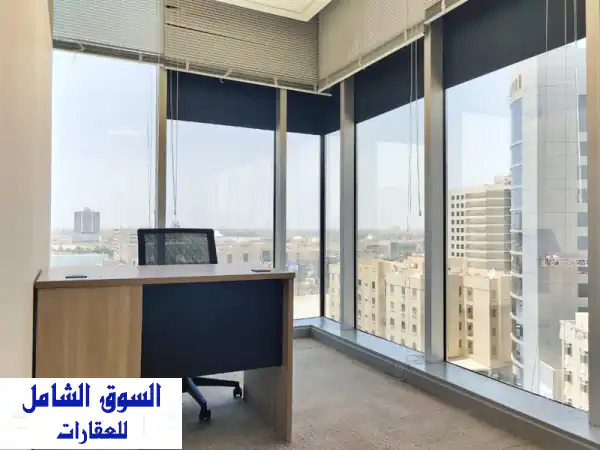 مكتب تجاري احترافي للإيجار مقابل 75 دينار...