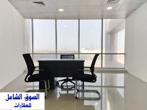 مساحة مكتبية رئيسية للإيجار بدينار بحريني 98  عقد...