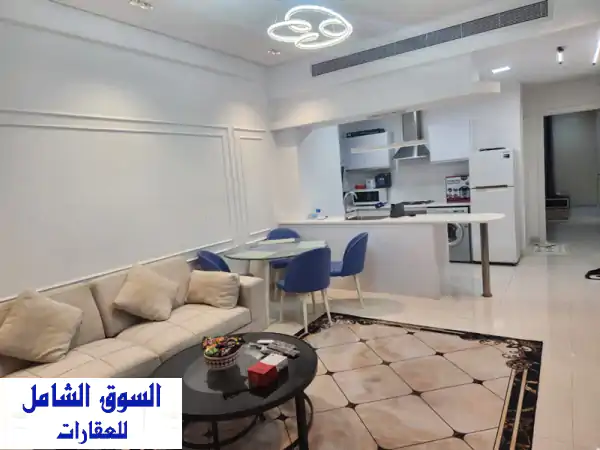 للبيع/للإيجار: شقة فاخرة بتصميم عصري وإطلالة بحرية ساحرة في الجفير – شامل EWA