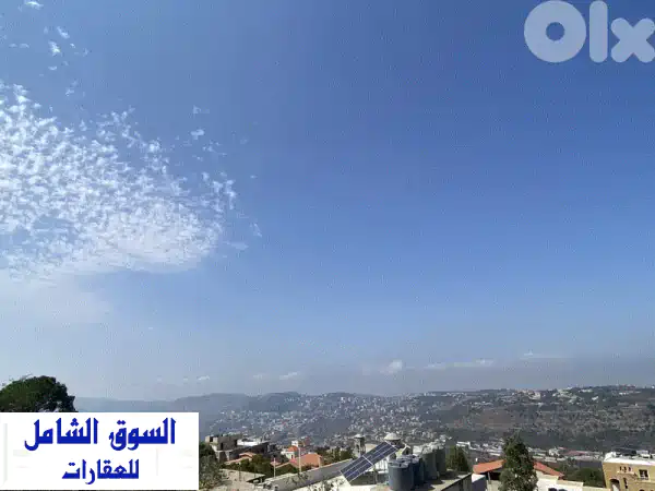 أرض أحلامك للبيع في بطلون عاليه | 1828م² بإطلالة بانورامية لا تُحجب