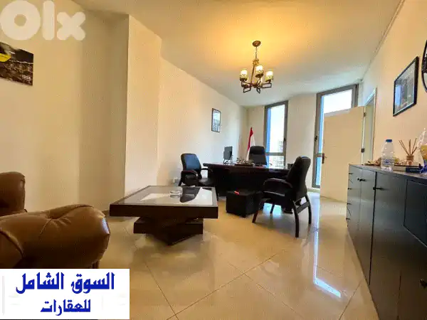 مكتب إداري فاخر مفروش بالكامل للإيجار 60م2 في...
