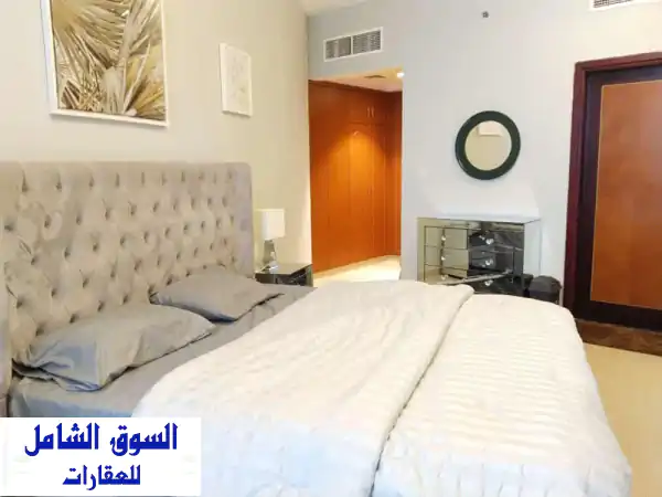 شقة فاخرة للبيع بكورنيش عجمان | إطلالة بحرية مباشرة واستثمار مضمون في كورنيش ريزيدنس