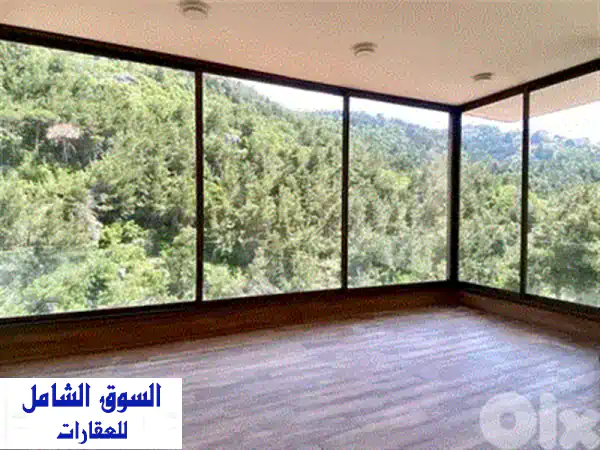 فيلا فاخرة جديدة للبيع في ضهور الشوير | إطلالة جبلية ساحرة وحديقة خاصة 350م²