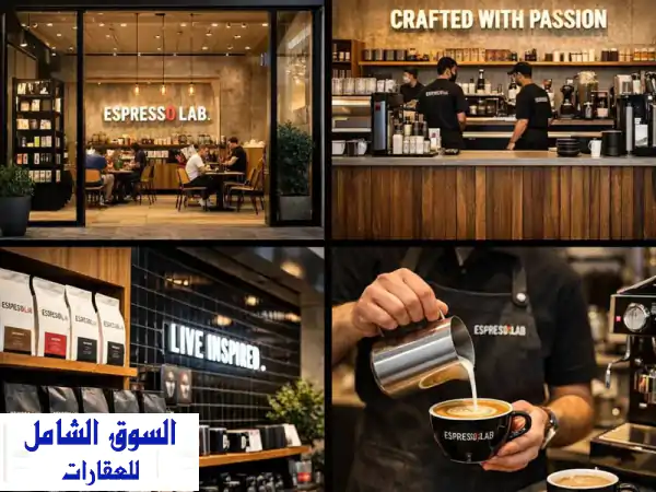 فرصة استثمار ذهبية بالشروق: محل Espresso LAP بسوار مول...