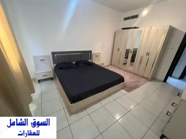 فرصة ذهبية! شقة غرفة وصالة مفروشة فاخرة بالنعيمية...