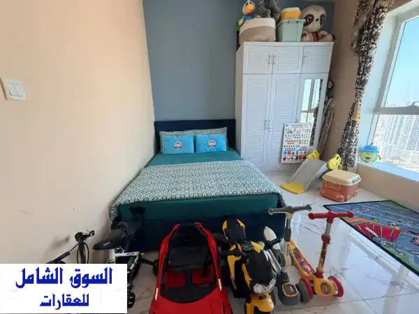 للبيع  شقة في تاور الواحة تفاصيل الشقة غرفتين وصالة...