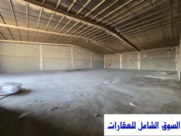 مستودع للايجار السنوي بالدمام: 730م² في الصناعية الثانية | موقع استراتيجي مقابل التشاليح