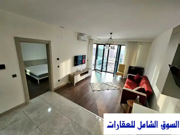 في كوتشوكشكمجي إيجار سنوي شقة مفروشة 1+1 ضمن المجمع الجديد موستار أتاكنت Mostar Atakent مفروش للإيجار كوجوك جكمجة إسطنبول