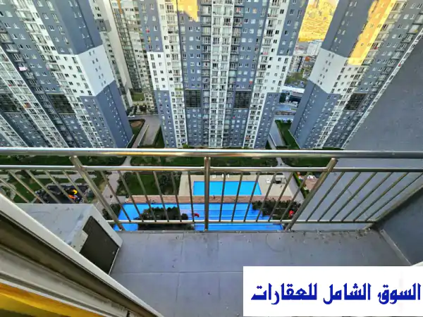 للبيع شقة مفروشة 2+1 ضمن المجمع المميز Innovia 3 في أسنيورت يشيل كنت محلسي اسطنبول مفروش Yesilkent إسطنبول