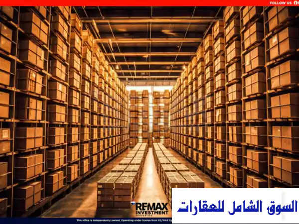 فرصة استثمارية! مخزن 316م للبيع بمحرم بك، الإسكندرية | أرضي، تشطيب كامل، موقع حيوي