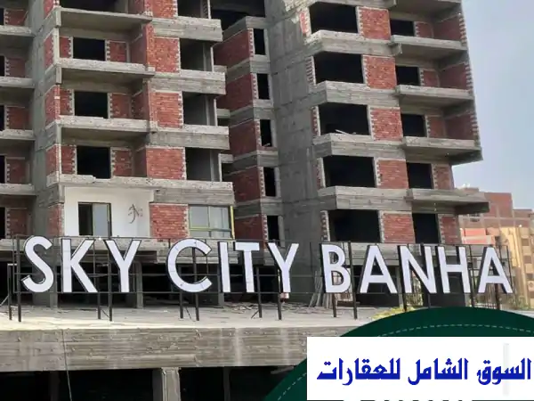 امتلك شقة أحلامك في سكاي سيتي بنها 128م بالتقسيط | مقدم 10% فقط - القليوبية