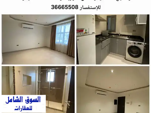 شقة فخمة للإيجار بالحد، البحرين | نصف مفروشة، شامل EWA...