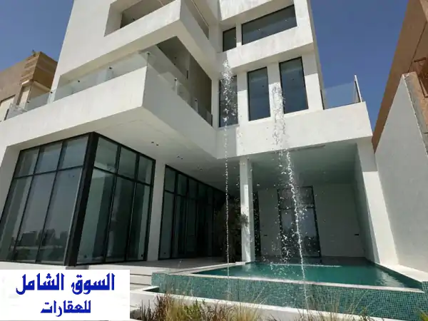 للبيع شاليه صف أول في المرحلة الثالثة المساحة 526...
