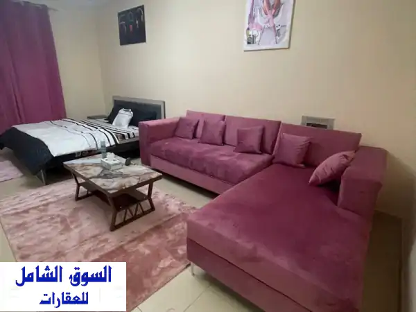 استوديو مفروش فاخر للإيجار بأبراج الياسمين –...