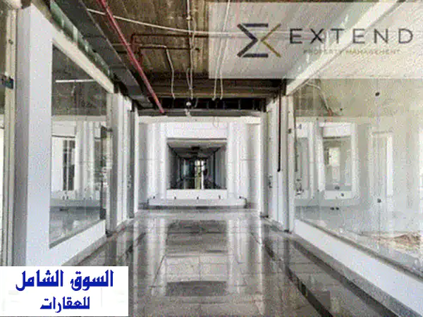 بأقل سعر للمتر في قلب 6 أكتوبر على المحور المركزي، وحدة تجارية للإيجار بمساحة 500 م داخل مول بحركة زوار عالية ومناسبة لكافة الأنشطة