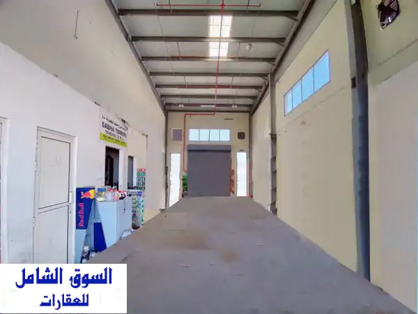 فرصة ذهبية! مستودع ورشة محل للإيجار بالحد 220م² - 650 د.ب | تيار ثلاثي وأمن 24/7