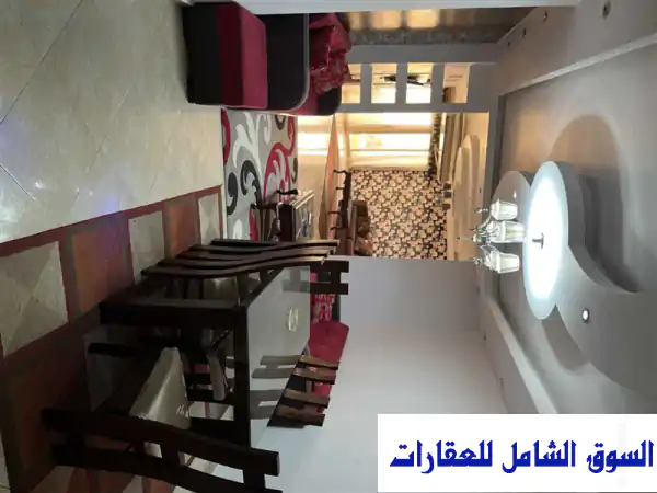 شقة للإيجار بالإسكندرية: 150م سوبر لوكس مفروشة ببرج المعمورة بلازا ✨ إيجار يومي/شهري للأفراد والعائلات والشركات